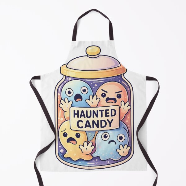 Item preview, Haunted Candy Halloween Jar Cute Spooky Art designed and sold by SoftSproutstu.