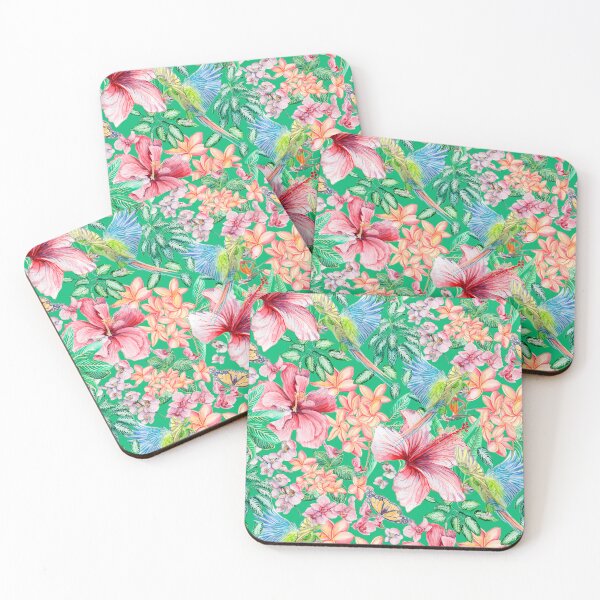Item preview, Parrot and flower.  designed and sold by MartaHorodniczy.