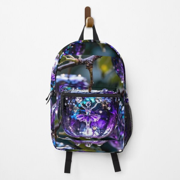 Item preview, Amethyst Apple with Ballerina – Fantasy Jewelry Art designed and sold by AmetistLight.
