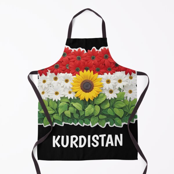 Item preview, Kurdistan Flower Flag Artistic Design designed and sold by Xyvo_shop.