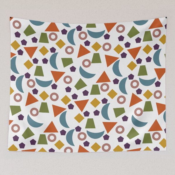 Item preview, 70"s Colour Abstract Shape Design – Minimal Modern Art designed and sold by mozou.