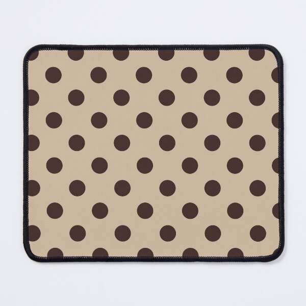 Item preview, Coffee Brown Polka Dots Pattern designed and sold by The Innocent Ghost Project.