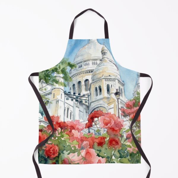 Item preview, Paris Sacre Coeur Watercolor designed and sold by caracatita75.