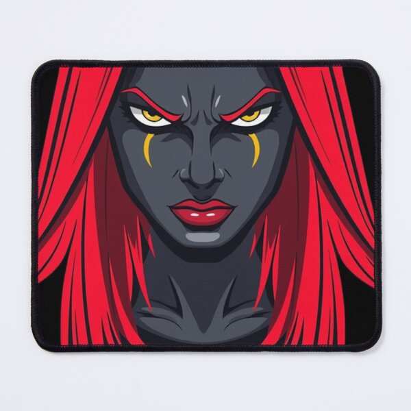 Item preview, Fierce Red Hair Warrior Woman Portrait designed and sold by Quotable Gear.
