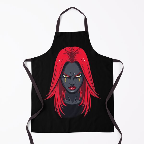 Item preview, Fierce Red Hair Warrior Woman Portrait designed and sold by Quotable Gear.