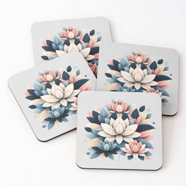 Item preview, Buddha Purnima Lotus Flower Art designed and sold by PixelQ.