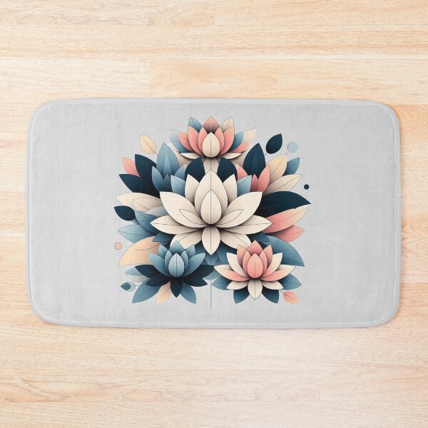 Item preview, Buddha Purnima Lotus Flower Art designed and sold by PixelQ.