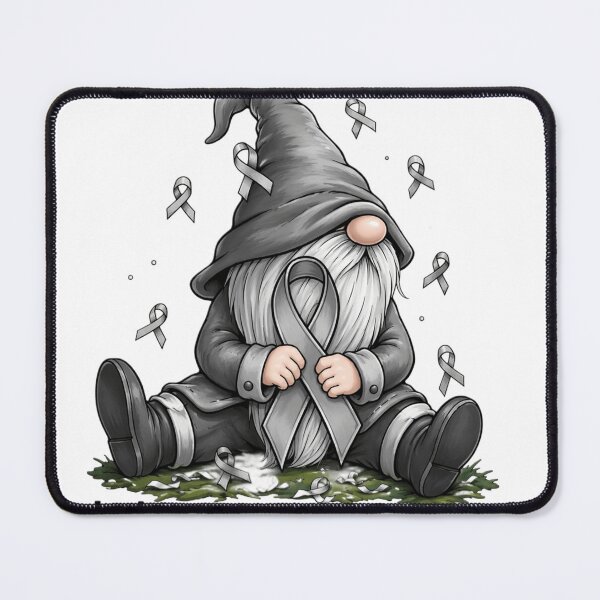 Item preview, In May We Wear Gray Brain Canner Awareness  designed and sold by Thread&Fable.