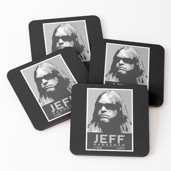 Item preview, Jeff Hanneman Rip Poster (Bw) designed and sold by doabum.