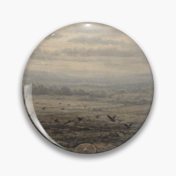 Item preview, Early Medieval Battlefield Aftermath Print | Anglo-Saxon War Landscape Wall Art | Historical Fantasy Dark Ages Scene designed and sold by Element Horizon Studio.