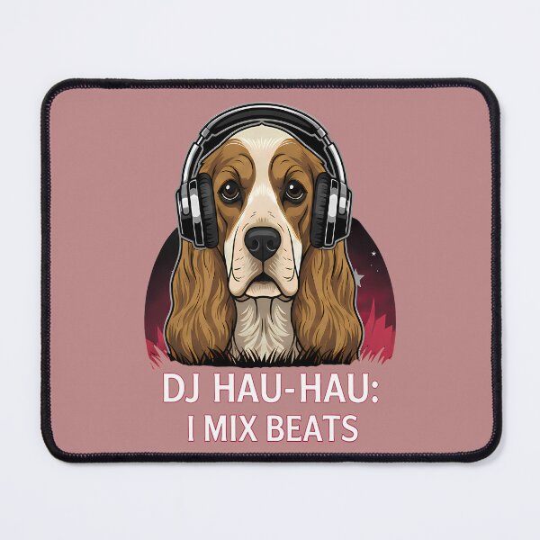 Item preview, American Cocker Spaniel with headphones – Music Design designed and sold by Art-Arcade6.