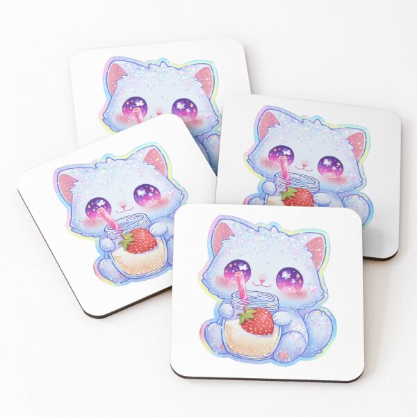 Item preview, Kawaii Bunny Pancakes Holographic Chibi designed and sold by Ashley critters.