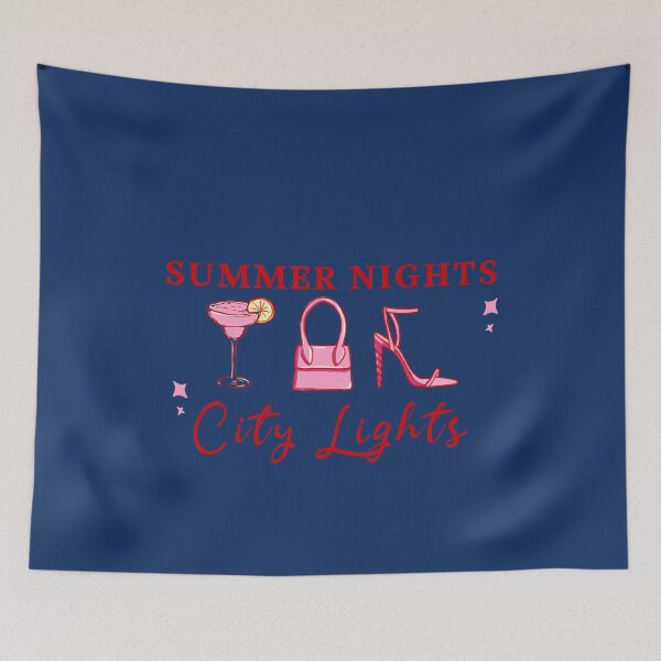 Item preview, Summer nights city lights girls night outfit shirt designed and sold by art-injoy.