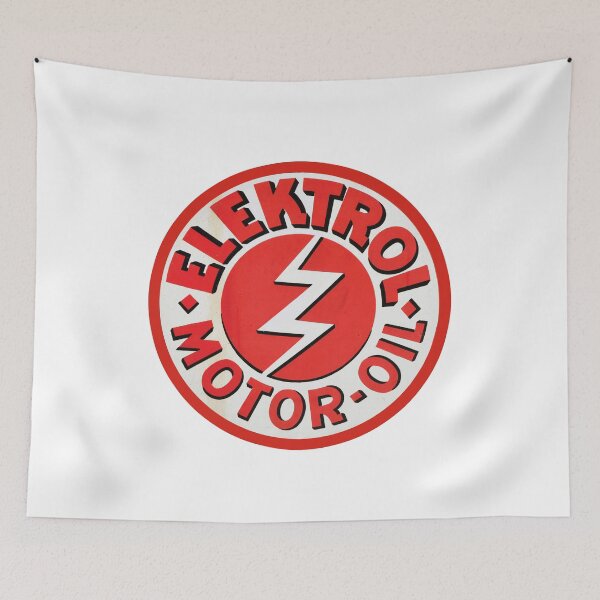 Item preview, Vintage Elektro Motor Oil designed and sold by QuayTradingCo.