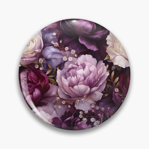 Item preview, Purple Flowers Seamless Pattern designed and sold by Leylita Design.
