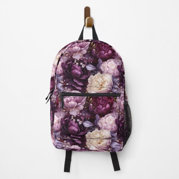 Item preview, Purple Flowers Seamless Pattern designed and sold by Leylita Design.