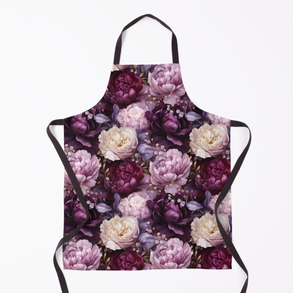 Item preview, Purple Flowers Seamless Pattern designed and sold by Leylita Design.