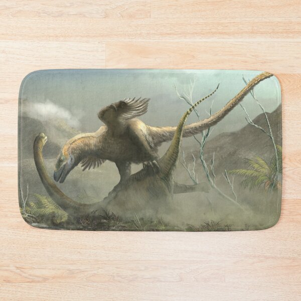 Item preview, Deinonychus and unhappy Sauroposeidon designed and sold by MarkWitton.