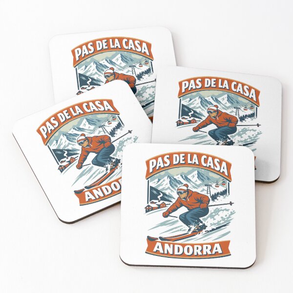 Item preview, Pas de la Casa Andorra Ski Vintage Mountain Graphic designed and sold by JackCurtis1991.