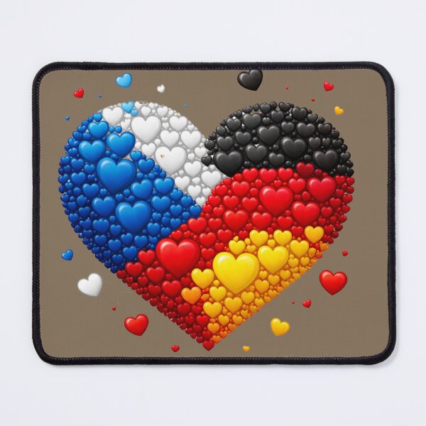 Item preview, Czech-German Connection - Hearts of Friendship designed and sold by Spirit75.