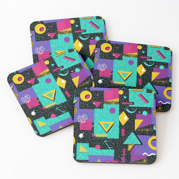Item preview, 80s and 90s Retro Pop Pattern designed and sold by AeonAcademy.