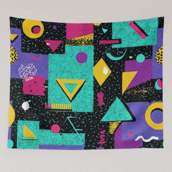 Item preview, 80s and 90s Retro Pop Pattern designed and sold by AeonAcademy.