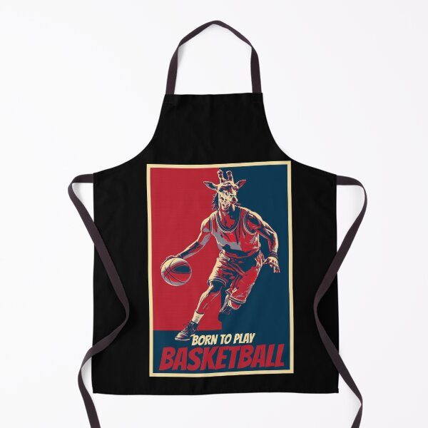 Item preview, Born To Play Basketball Giraffe Basketball Player designed and sold by TrueArtsStore.