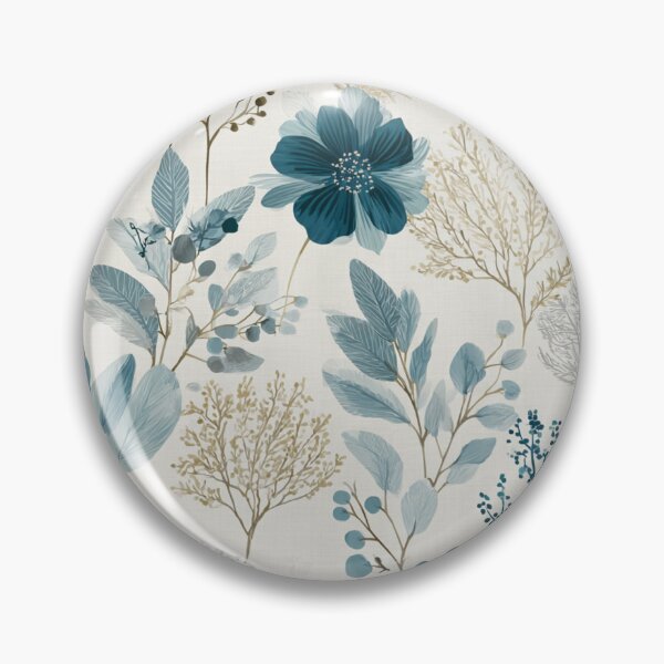 Item preview, Soft Romantic Airy Blue Beige Cream Seamless Pattern designed and sold by GrinGalore.