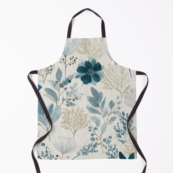 Item preview, Soft Romantic Airy Blue Beige Cream Seamless Pattern designed and sold by GrinGalore.