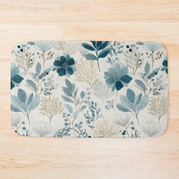 Item preview, Soft Romantic Airy Blue Beige Cream Seamless Pattern designed and sold by GrinGalore.