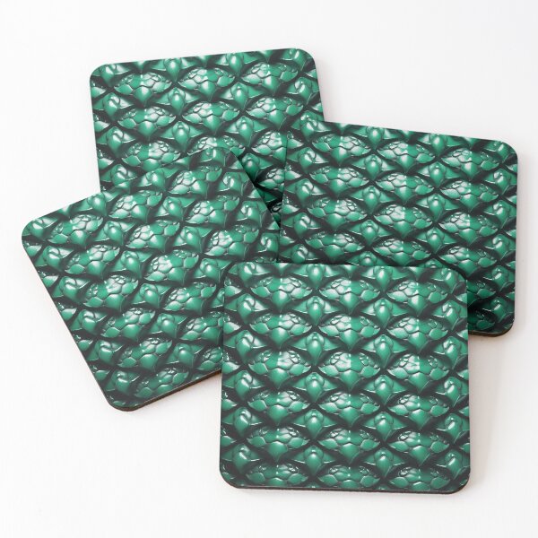 Item preview, Green dragon skin scales designed and sold by AnnaHolyph.