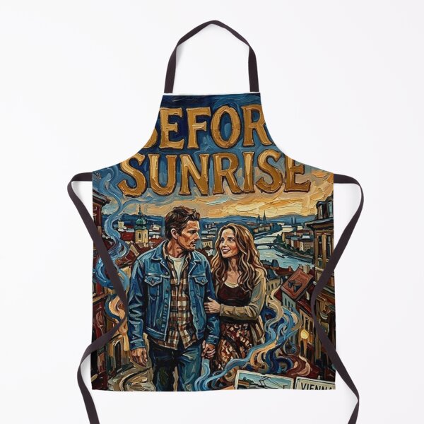 Item preview, A Link in Time: Before Sunrise Oil Art  designed and sold by Art's Diner.