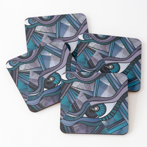 Item preview, Abstract Surveillance in Darkness designed and sold by zylleon.