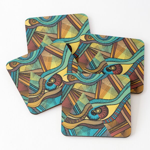 Item preview, Abstract Surveillance in Desert designed and sold by zylleon.