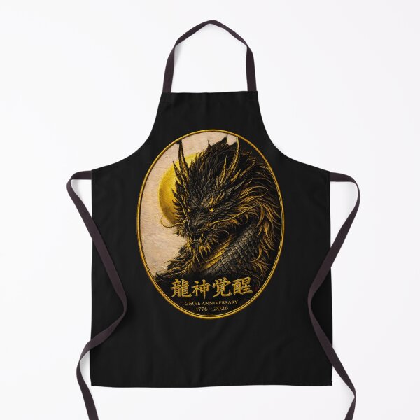 Item preview, Dragon God Awakening – Black Gold Japanese Dragon | 250th Anniversary 1776–2026 designed and sold by Dragon-Samurai.