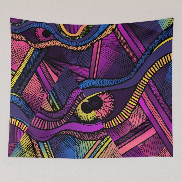 Item preview, Abstract Surveillance - Synthwave designed and sold by zylleon.