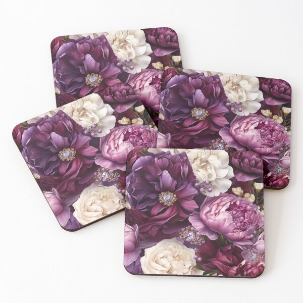 Item preview, Pink Peonies Floral Seamless Pattern designed and sold by Leylita Design.