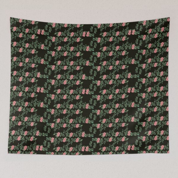 Item preview, pink flowers designed and sold by Nice-patterns.