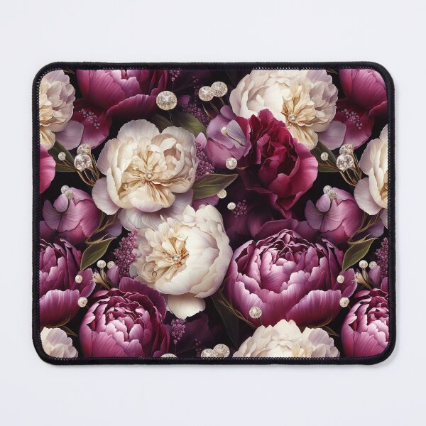 Item preview, Pink Diamond Peonies Floral Seamless Pattern designed and sold by Leylita Design.