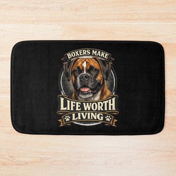 Item preview, Boxer Dog Lover Gift – Boxers Make Life Worth Living Shirt, Realistic Boxer Portrait, Cute Boxer Mom Dad designed and sold by 486DesignCo.