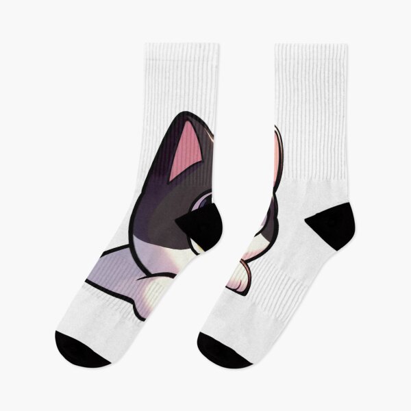 Item preview, Cute Kawaii Cat Sticker – Big Eyes Chibi Kitty | Adorable Cartoon Cat Design designed and sold by Dyan4.