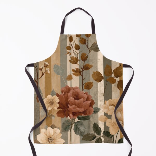 Item preview, Soft Romantic Floral Botanical Earthy Tones Seamless Pattern designed and sold by GrinGalore.