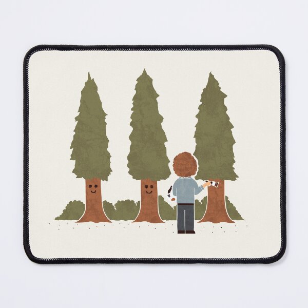 Item preview, Happy Trees designed and sold by HandsOffMyDinosaur.