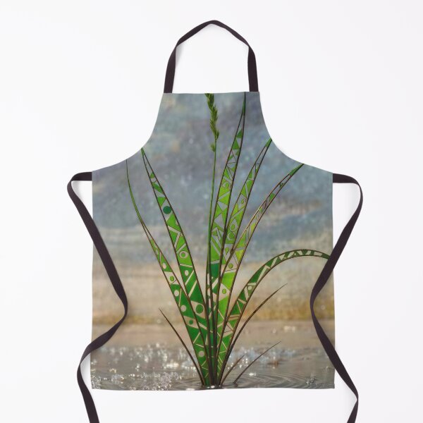 Item preview, Geometric Grass in the Rain designed and sold by M-Y-A-R-T-.