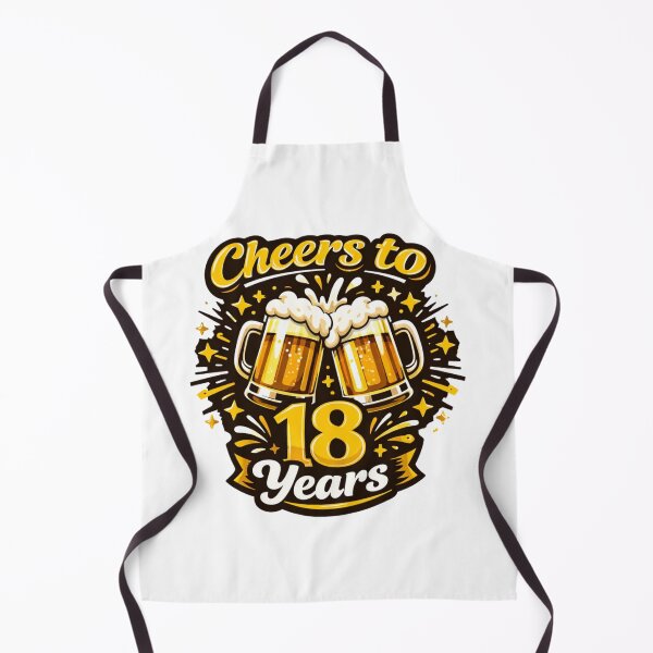 Item preview, Cheers to 18 Years – Funny 40th Birthday Milestone Celebration Design designed and sold by rushaib.