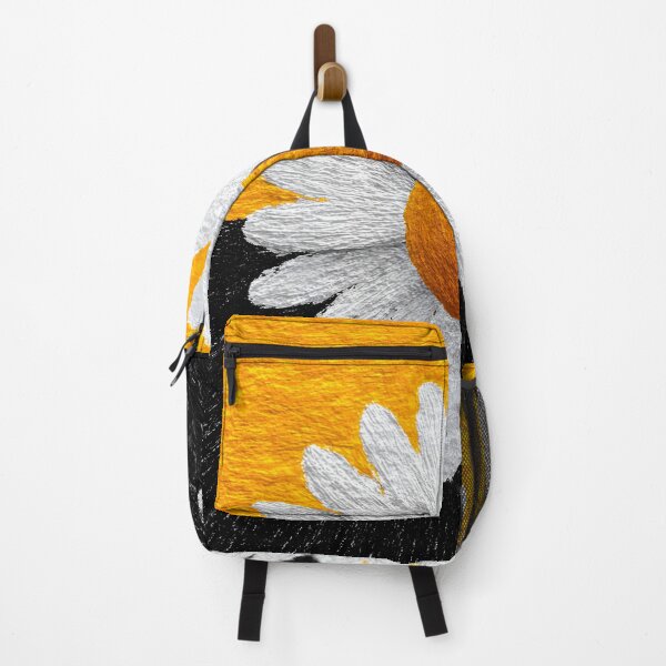 Item preview, Yellow and Black Daisy Textured Petals Modern Elegant Floral Design designed and sold by daila70.