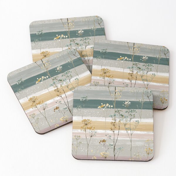 Item preview, Soft Romantic Abstract Botanical Warm Tones Seamless Pattern designed and sold by GrinGalore.