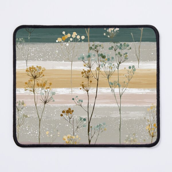 Item preview, Soft Romantic Abstract Botanical Warm Tones Seamless Pattern designed and sold by GrinGalore.