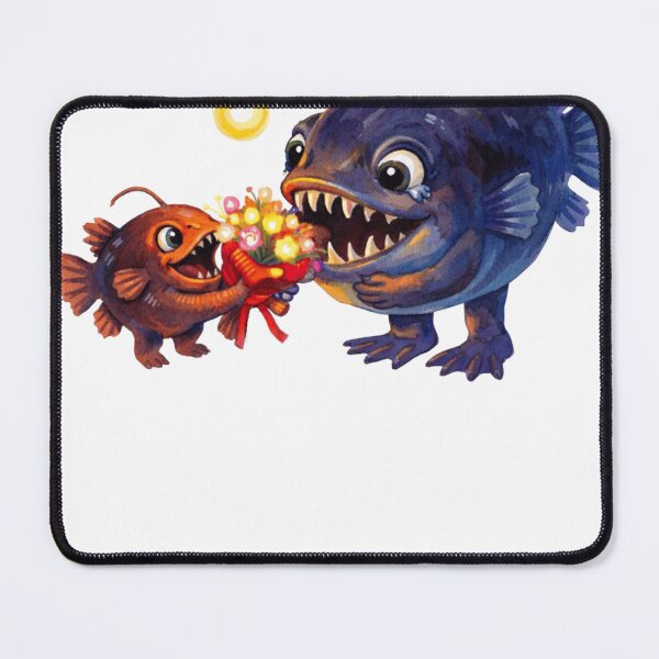 Item preview, Anglerfish Mother’s Day, Even from Afar, the Light Reaches designed and sold by SemiReal.