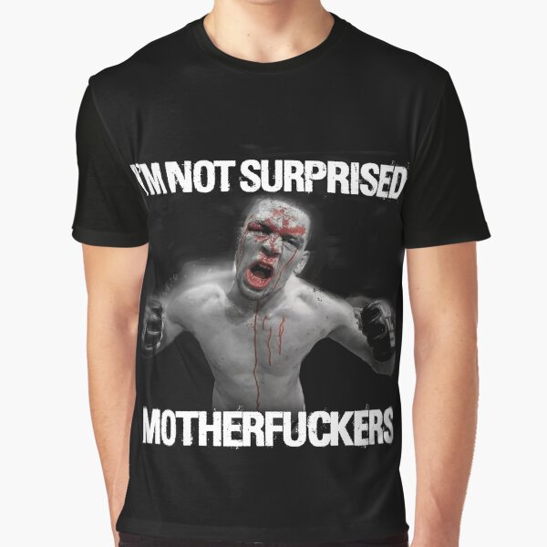 Nate Diaz - Surprise Surprise Graphic T-Shirt